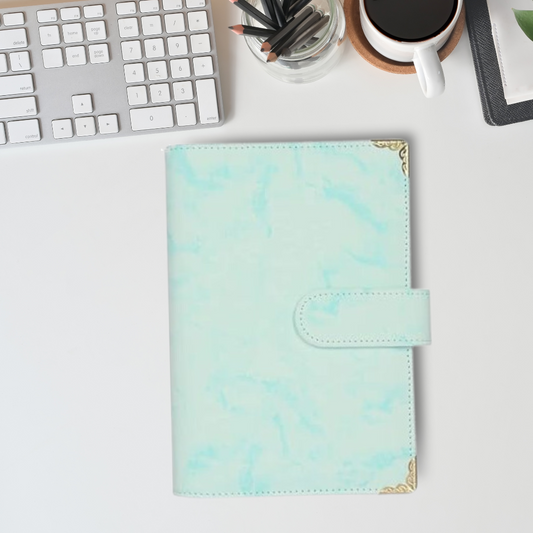 BINDER A6 MARBLE GREEN