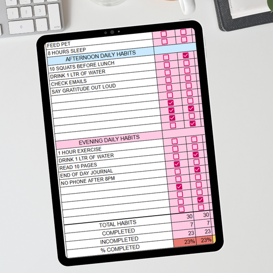Habit Tracker - Digital